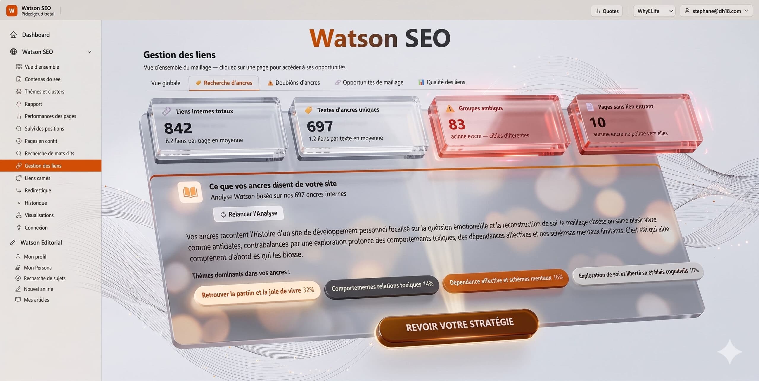 le maillage interne dans watsonseo